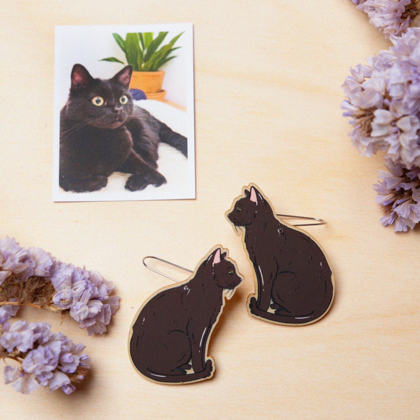 Custom Pet Portrait Earrings (May 2025 release)