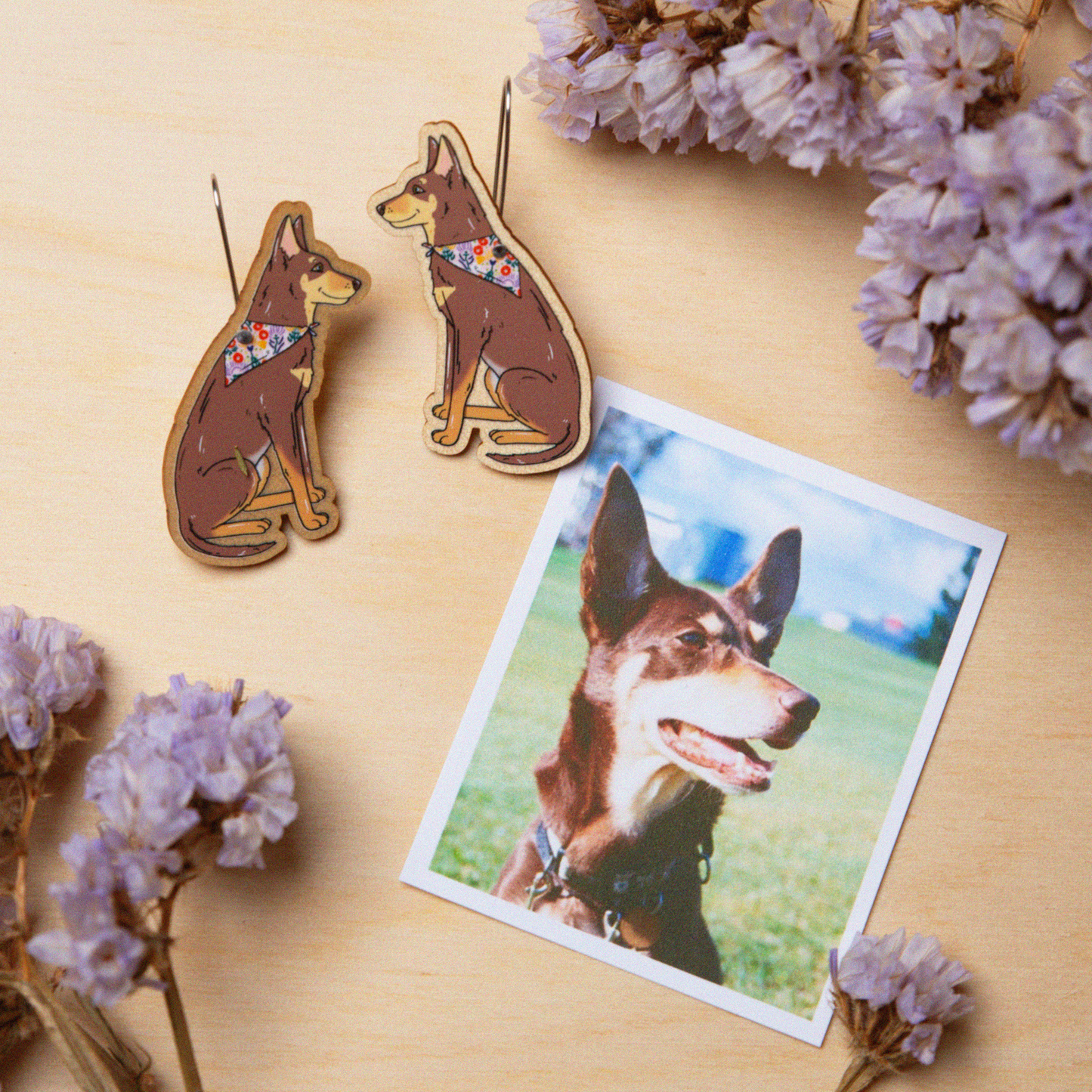 Custom Pet Portrait Earrings (May 2025 release)