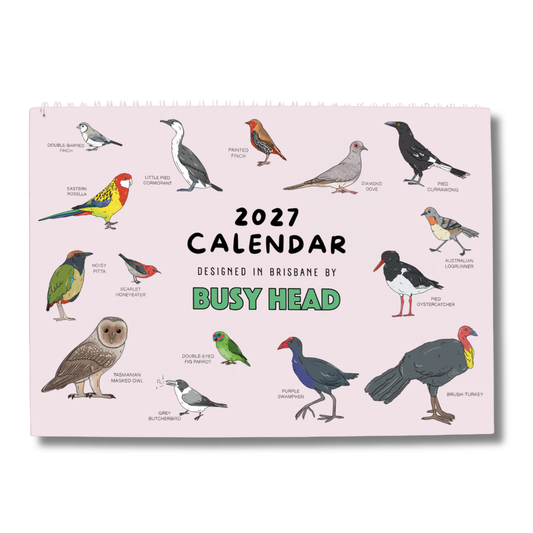 2027 Australian Bird Wall Calendar *PREORDER*