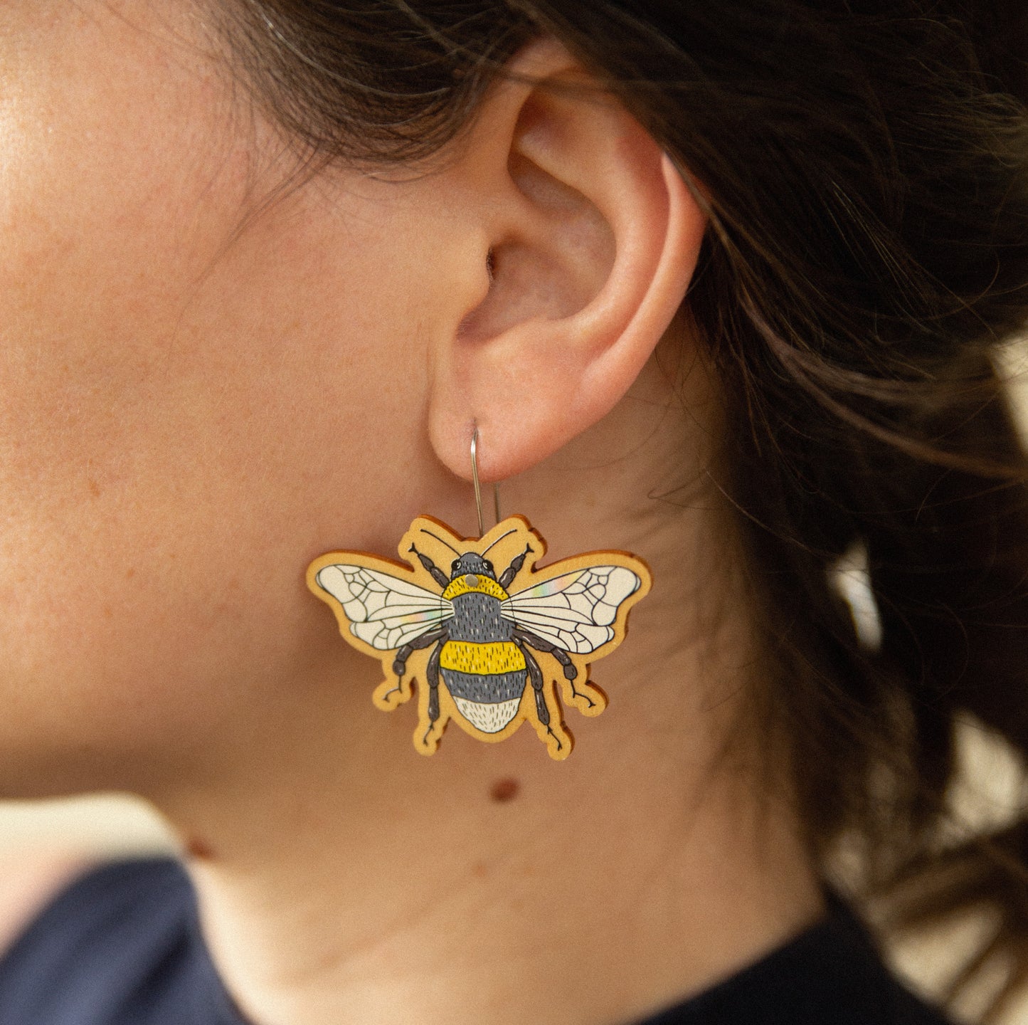 Bee Dangle Earrings