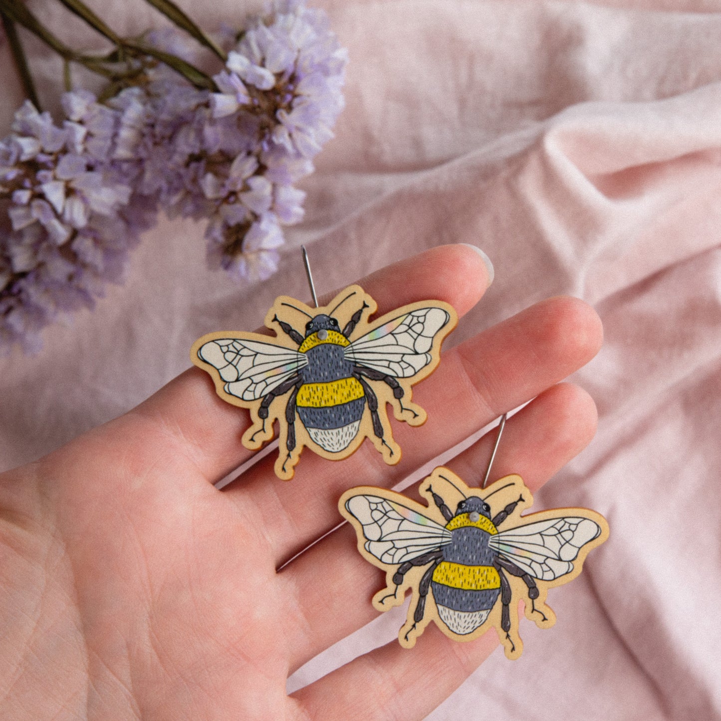 Bee Dangle Earrings