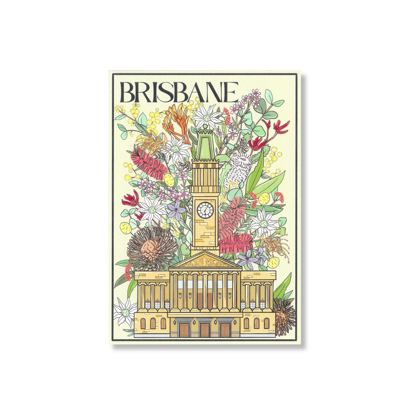 Brisbane City Hall Postcard