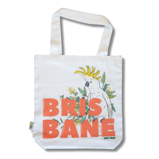 Brisbane Cockatoo Tote Bag