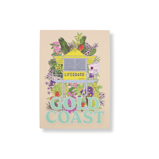 Gold Coast Lifeguard Tower Postcard